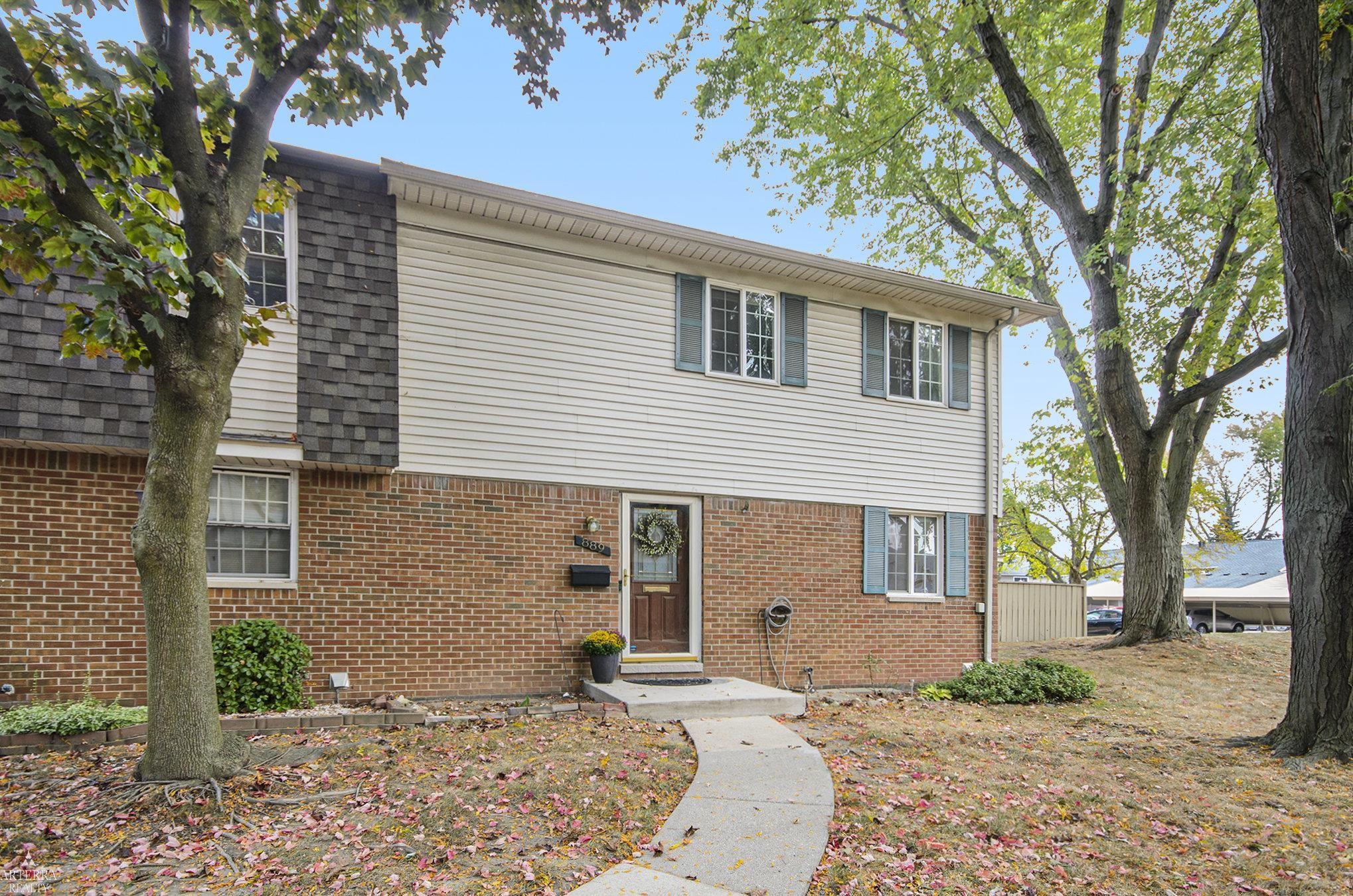 Updated Condo in Troy School District.  Beautifully updated condo in the highly desirable Troy School District, featuring modern upgrades and low-maintenance living. This home offers 3 fully renovated bathrooms, Newer appliances: Washer, Dryer & Dishwasher (Dec 2025), Refrigerator (March 2026), interiors painted (2025), newer carpets, recessed lighting, and spacious walk-in closets. Roof (2023) and upgraded parking roads for added peace of mind.   The partially finished basement includes a room with an egress window, ideal as a home office, home gym or a potential 3rd bedroom, plus a laundry area.  Enjoy access to community amenities including a clubhouse with swimming pool, private rental space for parties/events, and HOA coverage for water, landscaping, lawn care, and snow removal.  Conveniently located near Somerset Mall, Troy Library, Troy Community Center, Beaumont Hospital,major freeways, and top dining spots, this condo combines comfort and convenience in one of Troy's most sought-after areas.  BATVAI.Don't miss this opportunity, schedule your showing today!