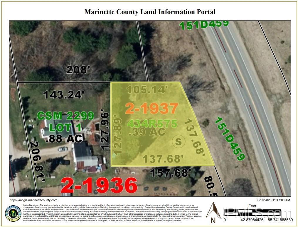 1st image of N14675 Us Hwy 141 Hwy, Amberg, WI 54102 | MLS# 50216965