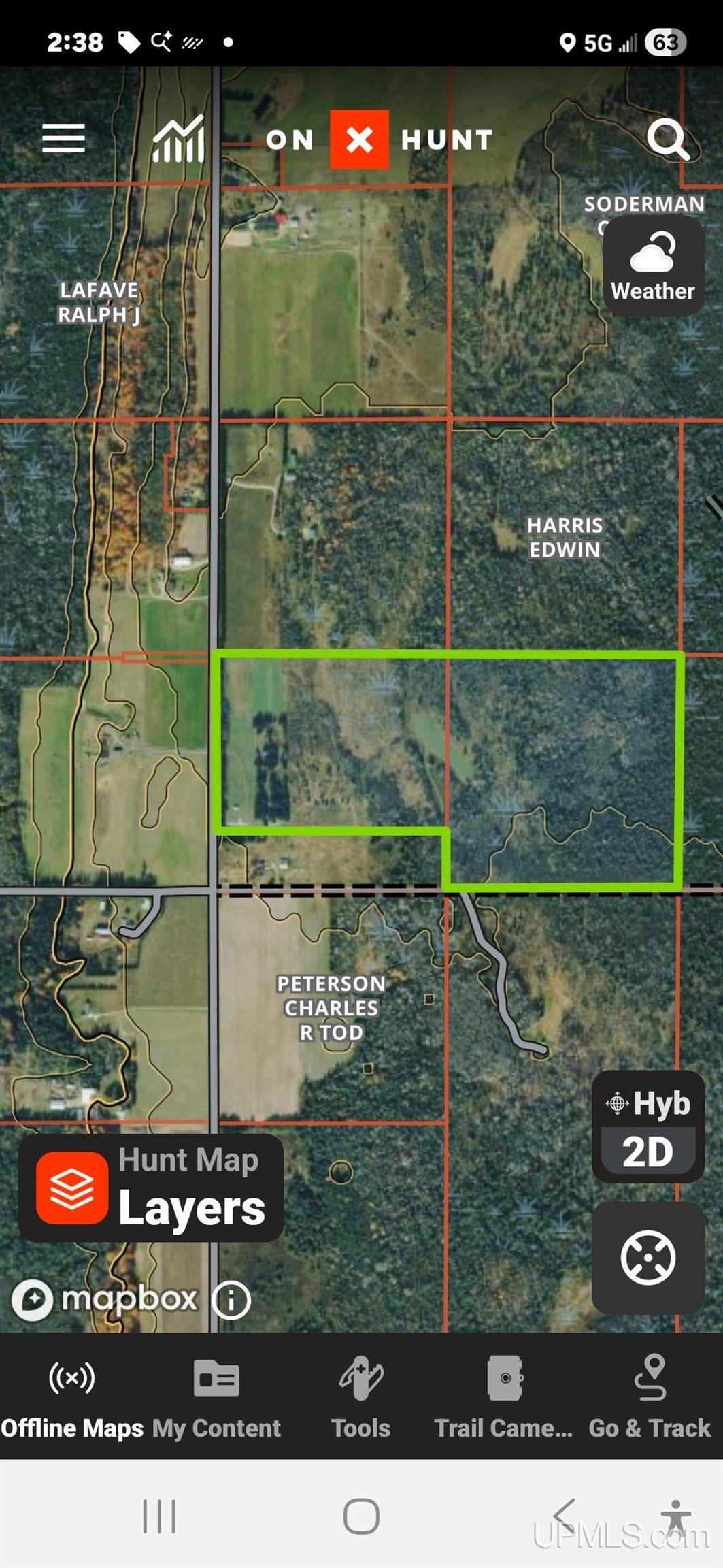 1st image of Tbd  70 Acres W 5 Rd, Rapid River, MI 49878 | MLS# 50217579