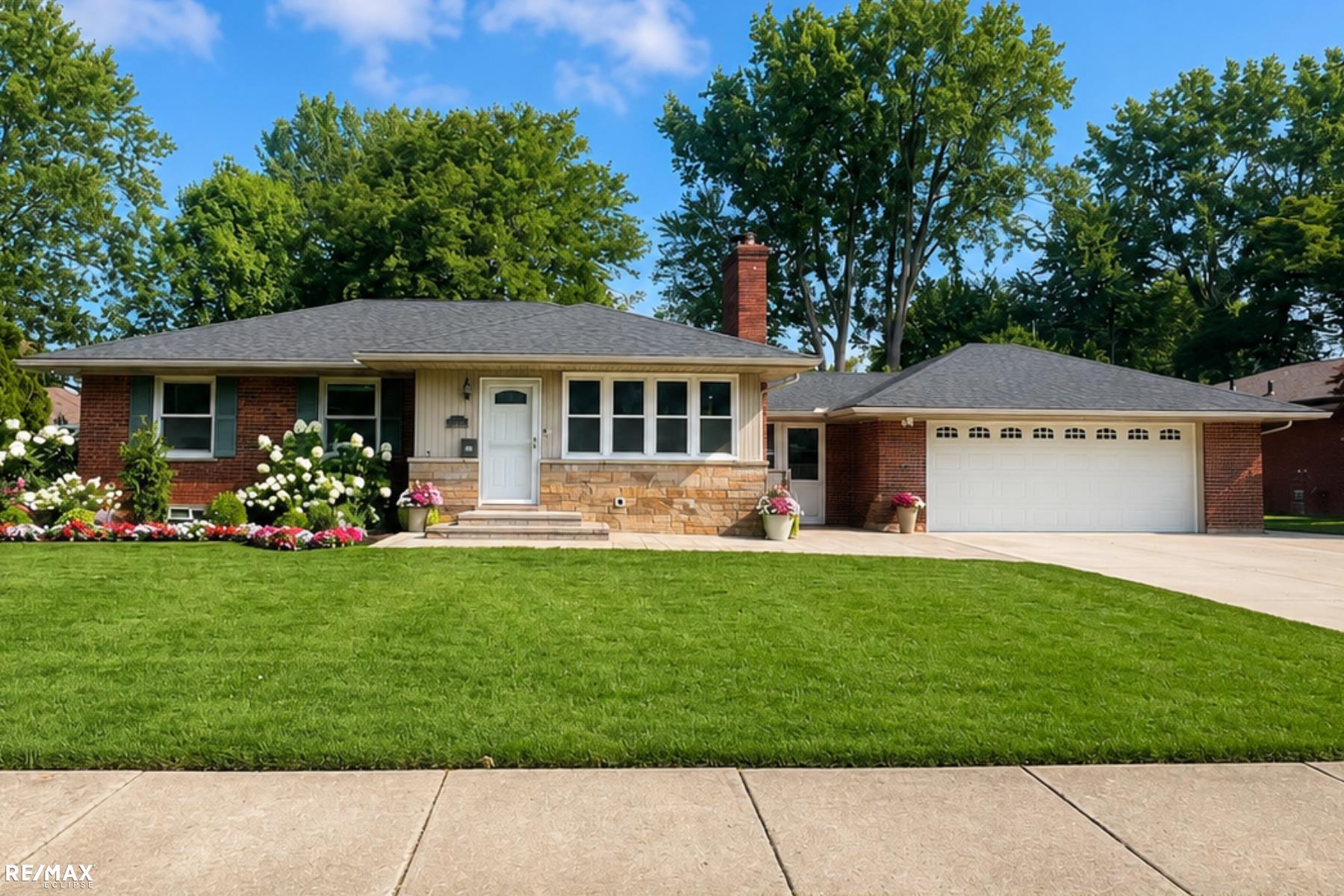 St Clair Shores Charmer with all the right updates - with a huge yard, attached garage and exceptional parking space that truly sets it apart.    OPEN HOUSE Thu Aug 20th from 5-7PM - Stop by and see it in person  This beautifully maintained 3 BD, 2 Full-Bath home has been loved, cared for, and thoughtfully updated throughout.  The space is open and functional. The renovated kitchen is fresh and inviting, new flooring runs throughout, the finished basement adds valuable living space for family and entertaining.   Outside the property is standout. Huge beautifully landscaped yard with Deck and Pavers offers space to relax, entertain and simply enjoy. New 3 car wide Drive for parking, interior Breezeway/Mudroom connect the attached garage making everyday life easy. Anderson Windows, 2019 Roof and waterproofing 2019. Insulated Garage door with 220V Electrical in garage.  This yard is made for gathering, both day and night, summer dinners, bonfires, pets, play, or quiet evenings at home.  Add in the location and this home feels good the moment you walk in.  Updated, spacious, beautifully maintained and cared for, and ready for its next chapter - this home truly has it all.  call For Info or a Private Tour (586)277-7629
