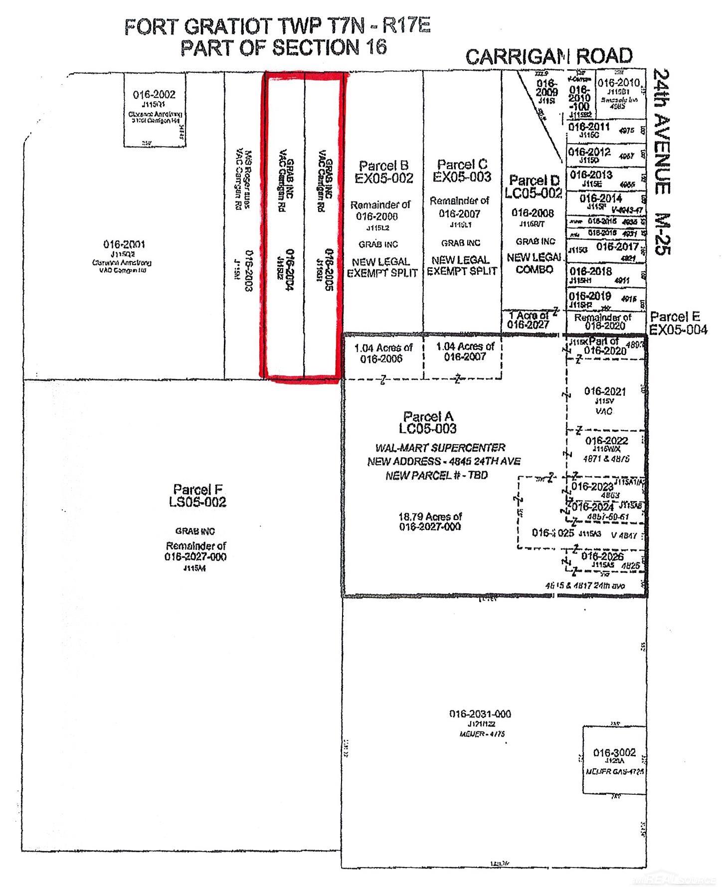 Photo 3 of Land for sale at 0 Carrigan Rd, Fort Gratiot, MI 48059 | MLS# 58050221718 | Listing updated on 2026-09-14