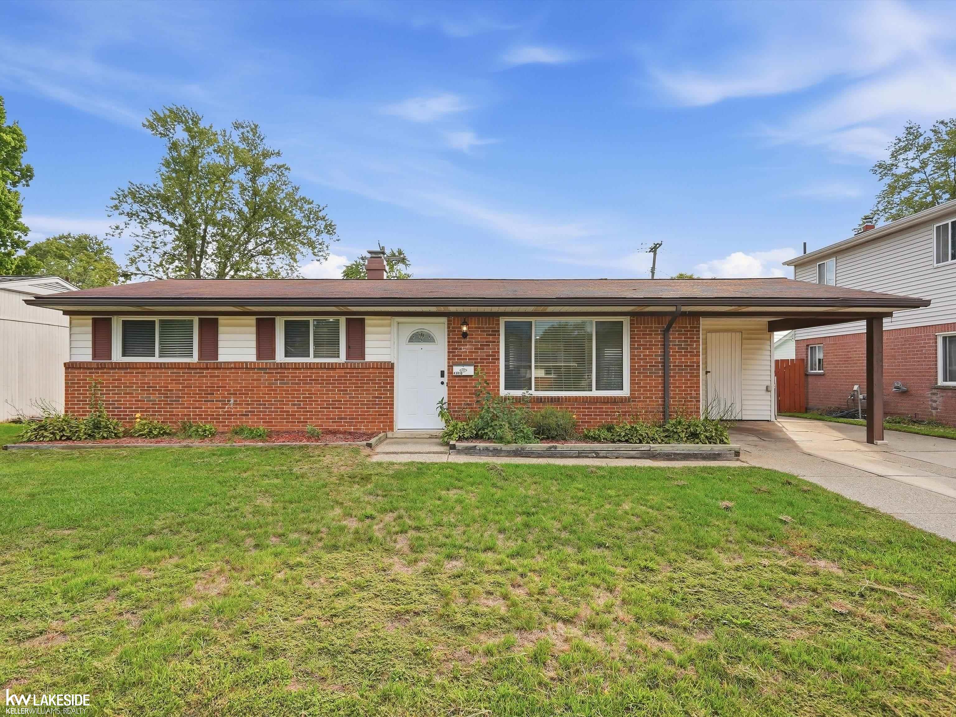 Photo 1 of Single family home for sale at 43016 Penny Dr, Sterling Heights, MI 48314 | MLS# 58050221980 | Listing updated on 2026-09-16