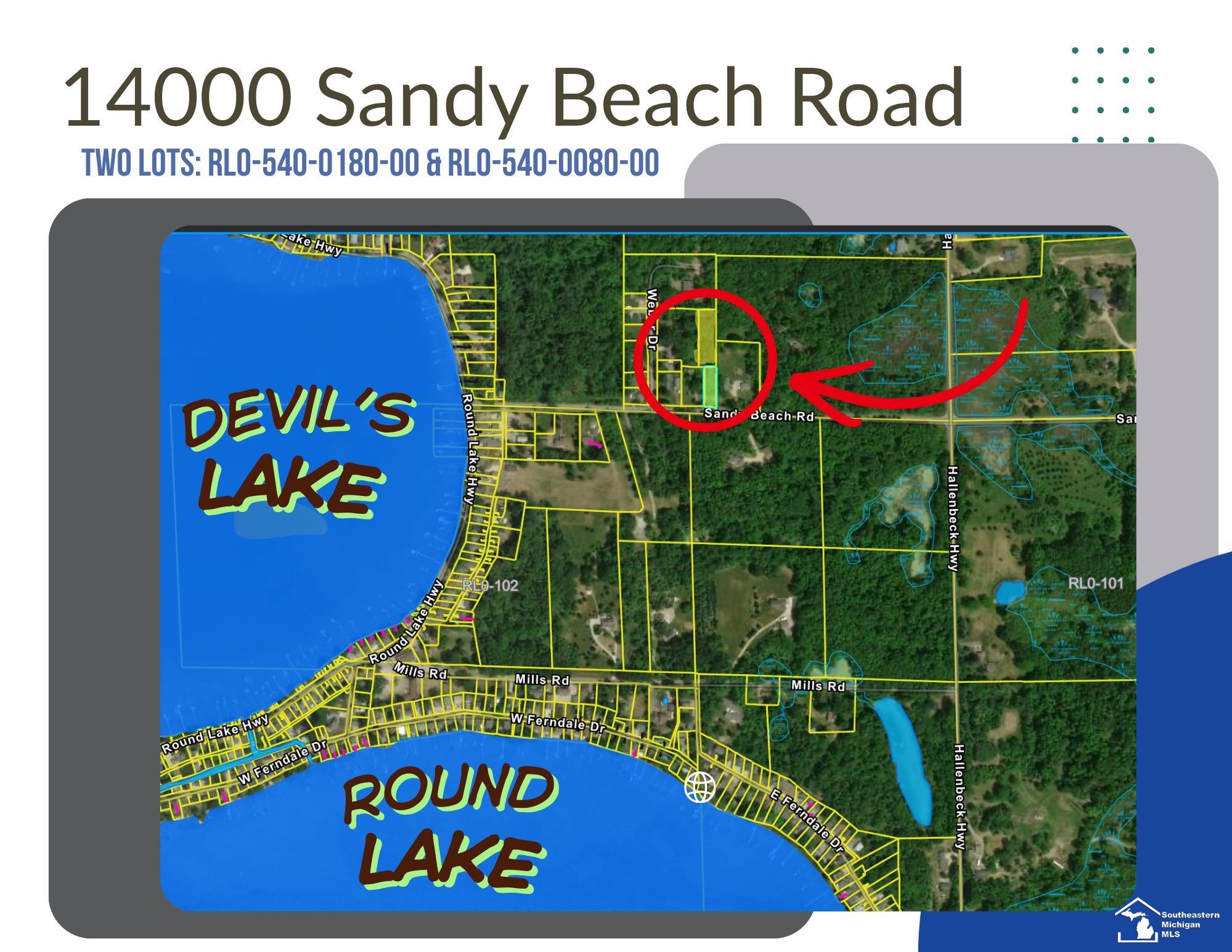 Photo 3 of Land for sale at 14000 Sandy Beach Rd, Rollin Township Lenawee, MI 46018 | MLS# 57050222341 | Listing updated on 2026-09-21