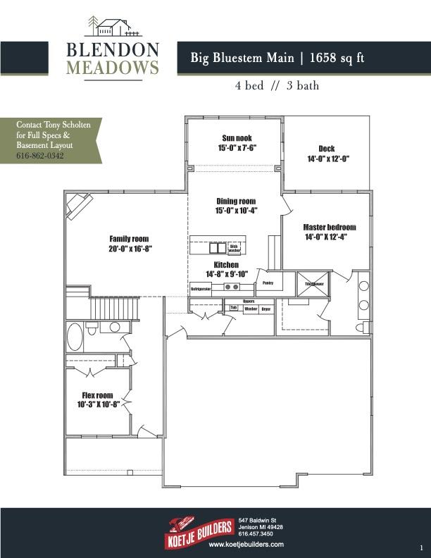 5184 Blendon Meadow Circle UNIT&nbsp;47, Hudsonville, MI, 49426-6800