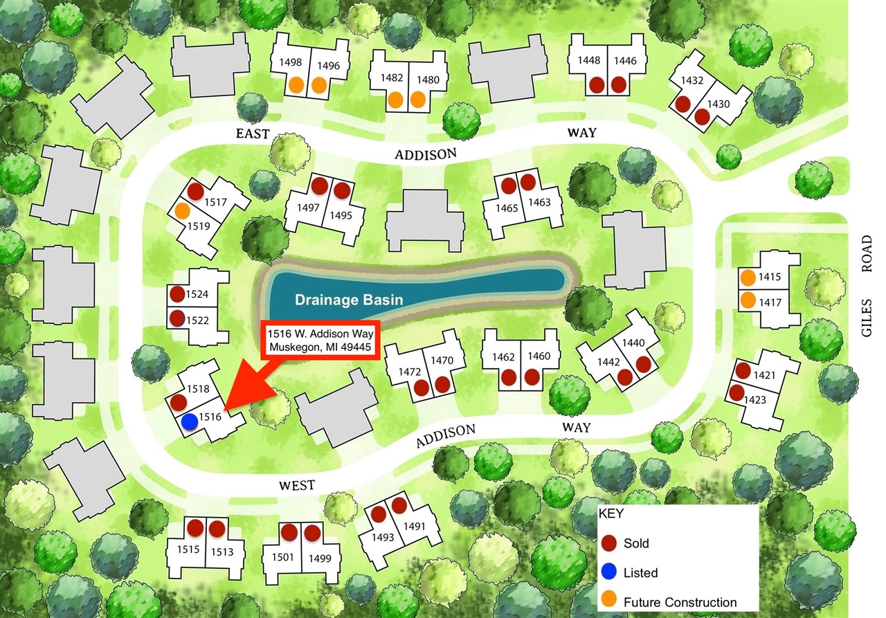 1516 W Addison Way, Muskegon, MI, 49445