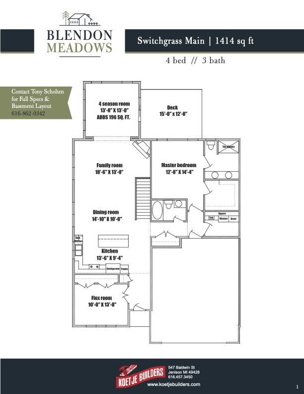 5178 Blendon Meadow Circle UNIT&nbsp;46, Hudsonville, MI, 49426-6800