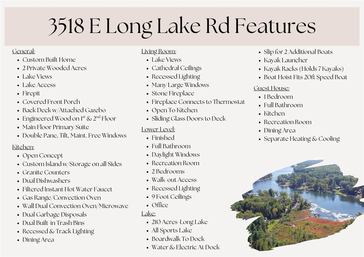 3518 E Long Lake Road, Harrison, MI, 48625