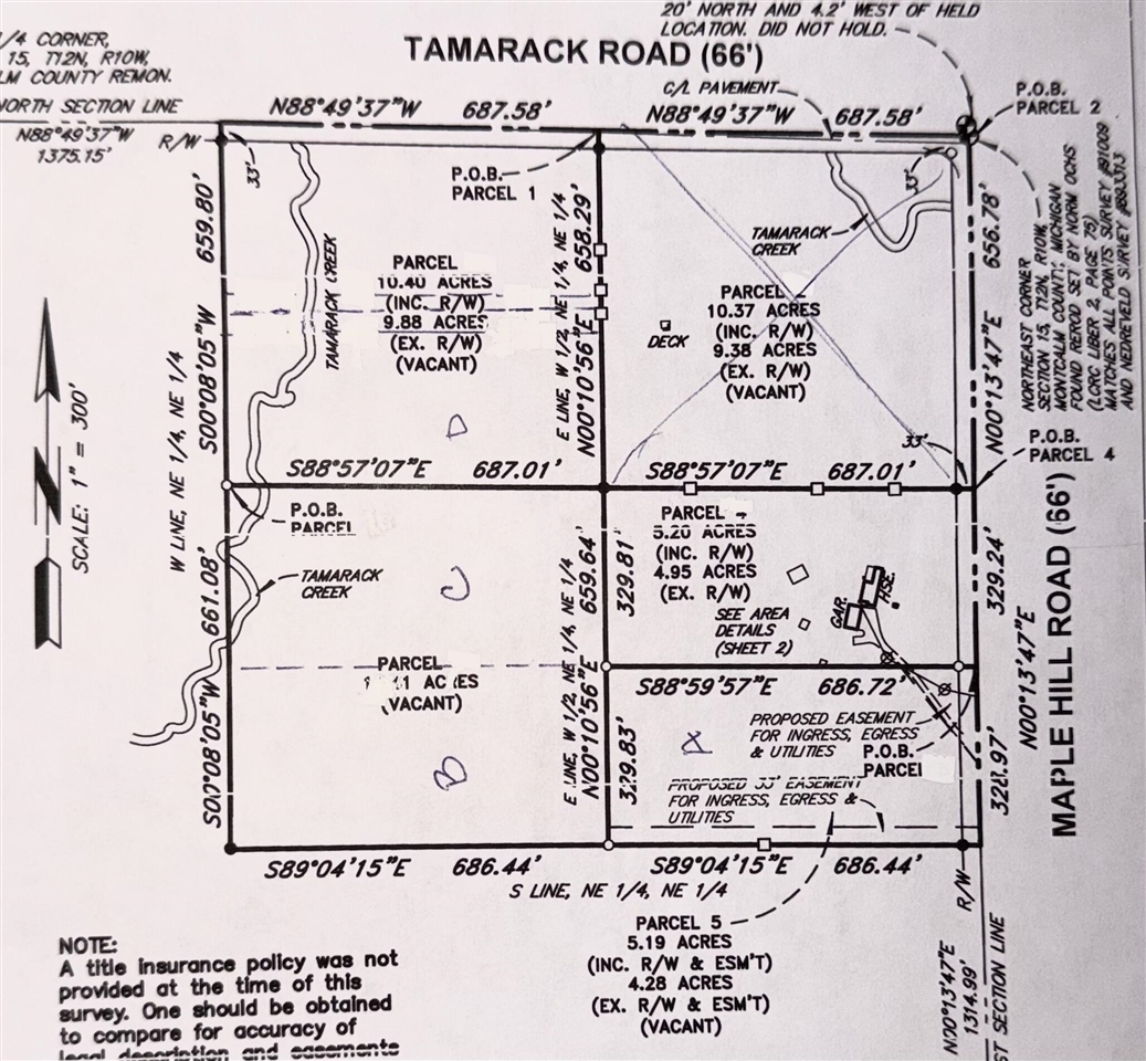 V/L Maple Hill Road, Howard City, MI, 49329