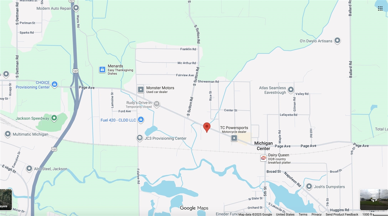 4309 Page Avenue, Michigan Center, MI, 49254