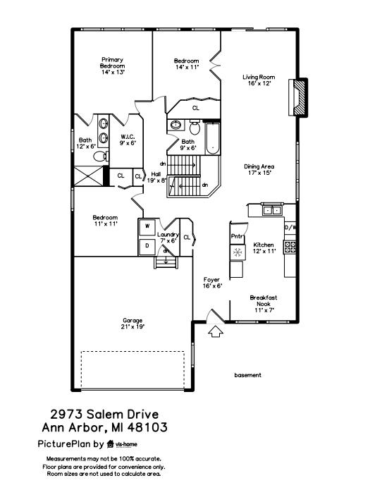 2973 Salem Drive, Ann Arbor, MI, 48103-6811
