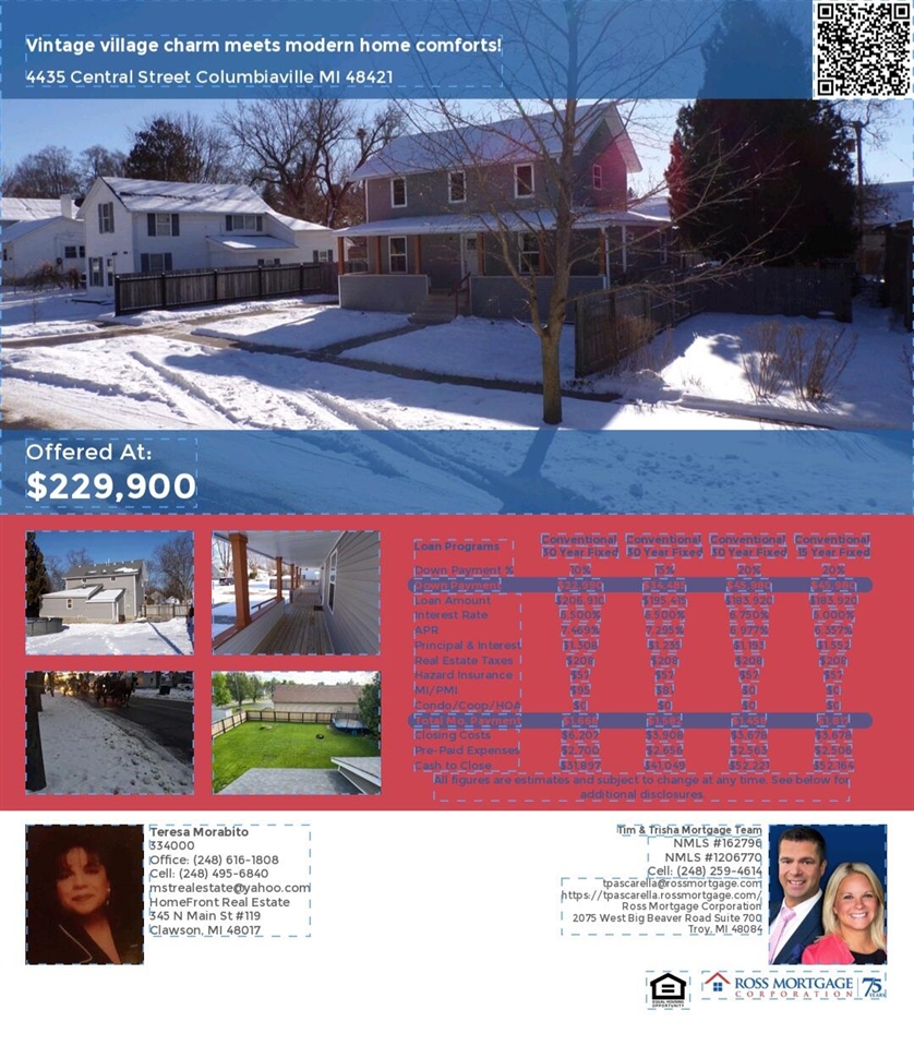 Homes for sale in Columbiaville, MI | 4435 Central St, Columbiaville, MI 48421 | MLS# 70514049