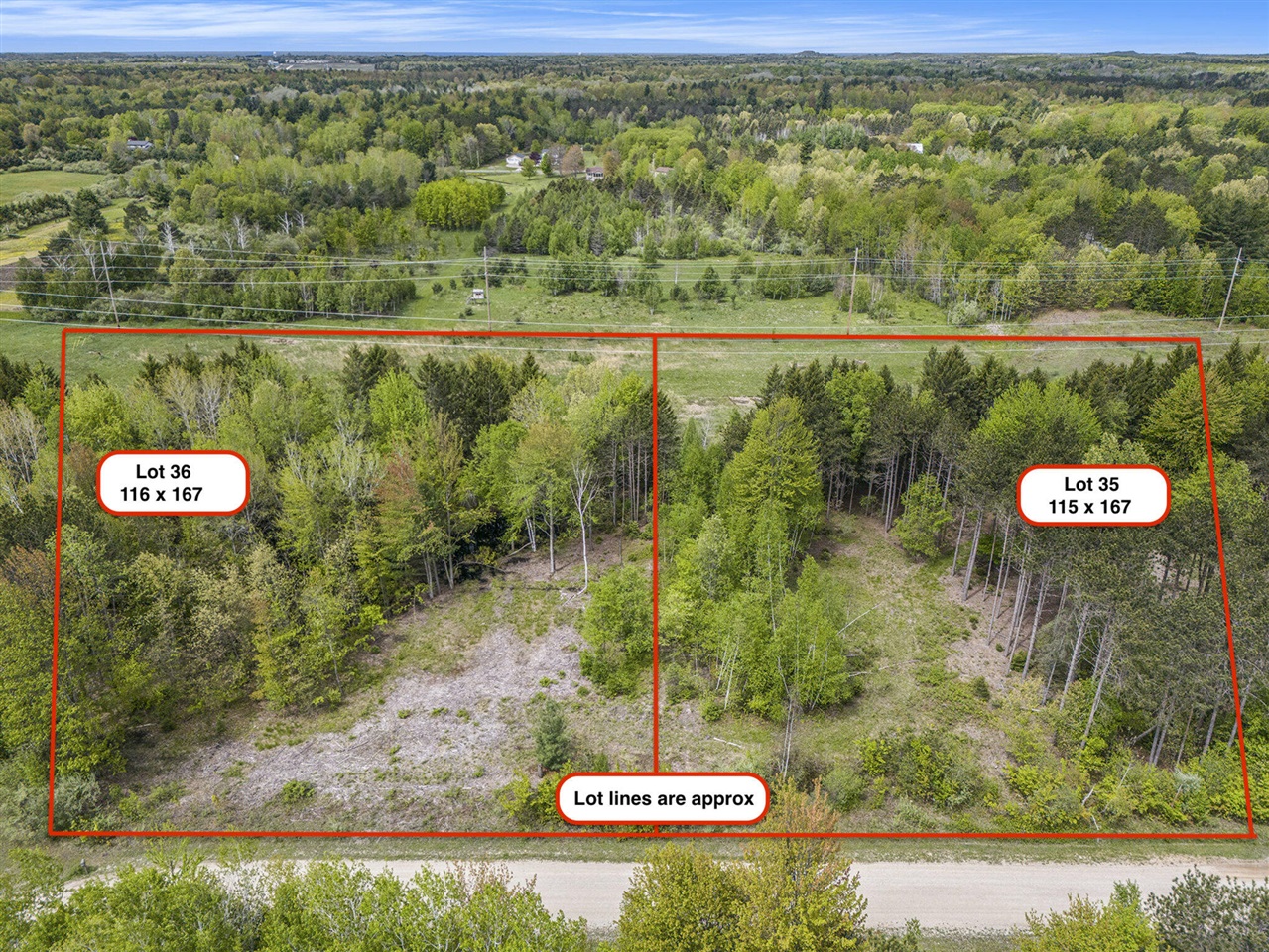 Lot 35/36 Pine Ridge Drive, Ludington, MI, 49431