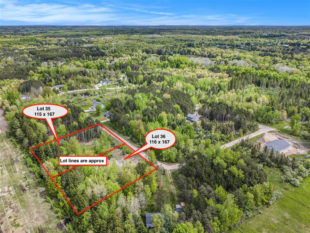 Lot 35/36 Pine Ridge Drive, Ludington, MI, 49431