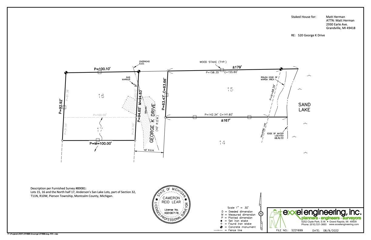 Photo of property for sale at 250 George K Drive, Sand Lake MI 49343-9770
