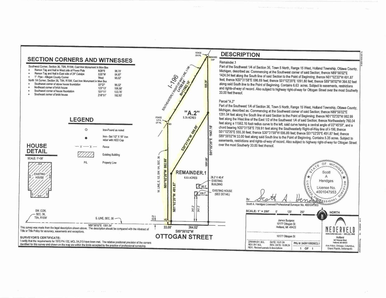 VL Ottogan Street, Holland, MI, 49423