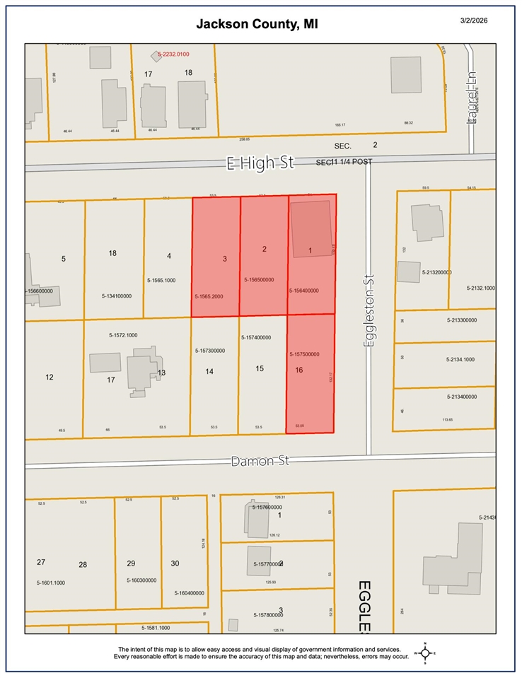 345 E High Street, Jackson, MI, 49203-3262