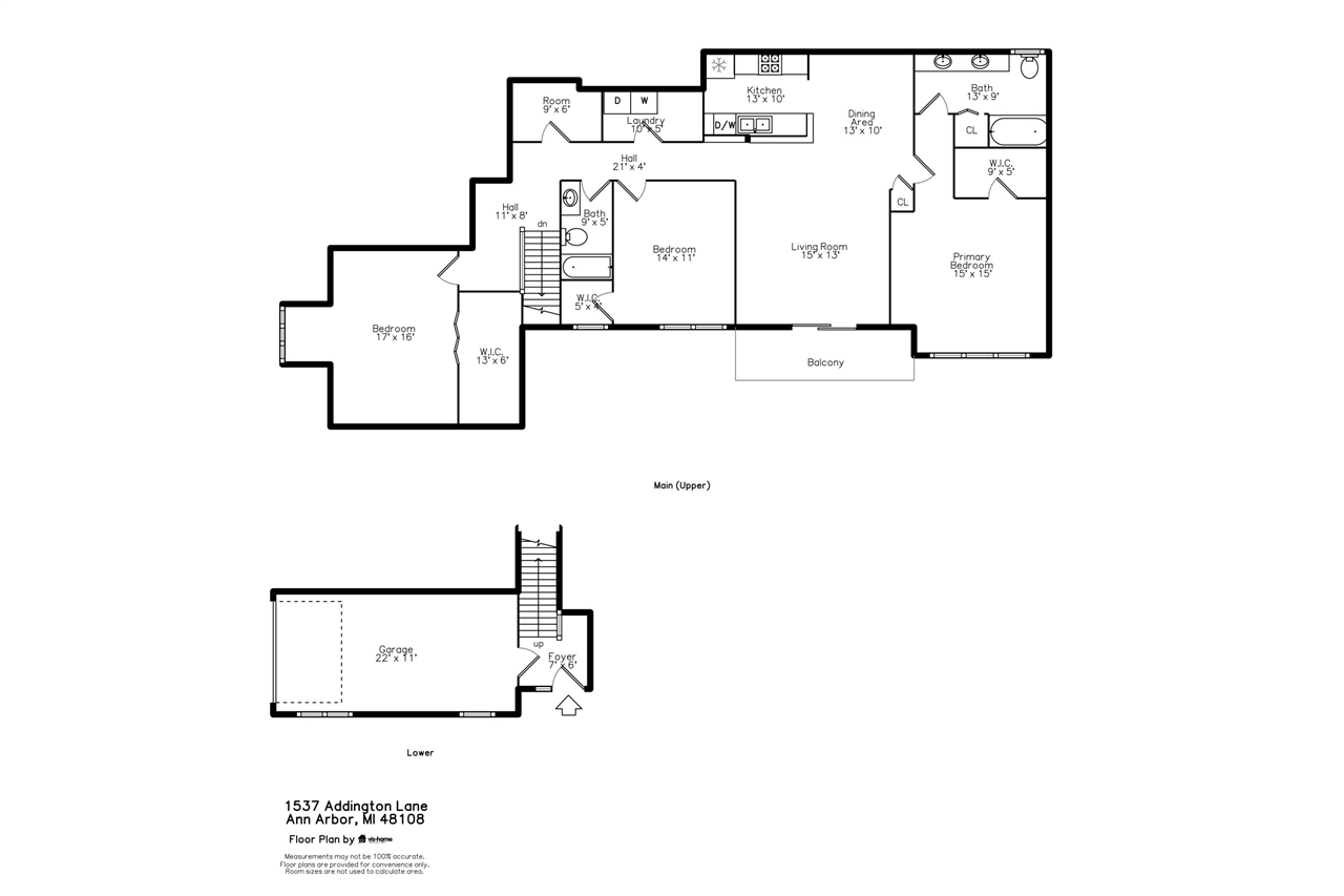 1537 Addington Lane, Ann Arbor, MI, 48108-8955