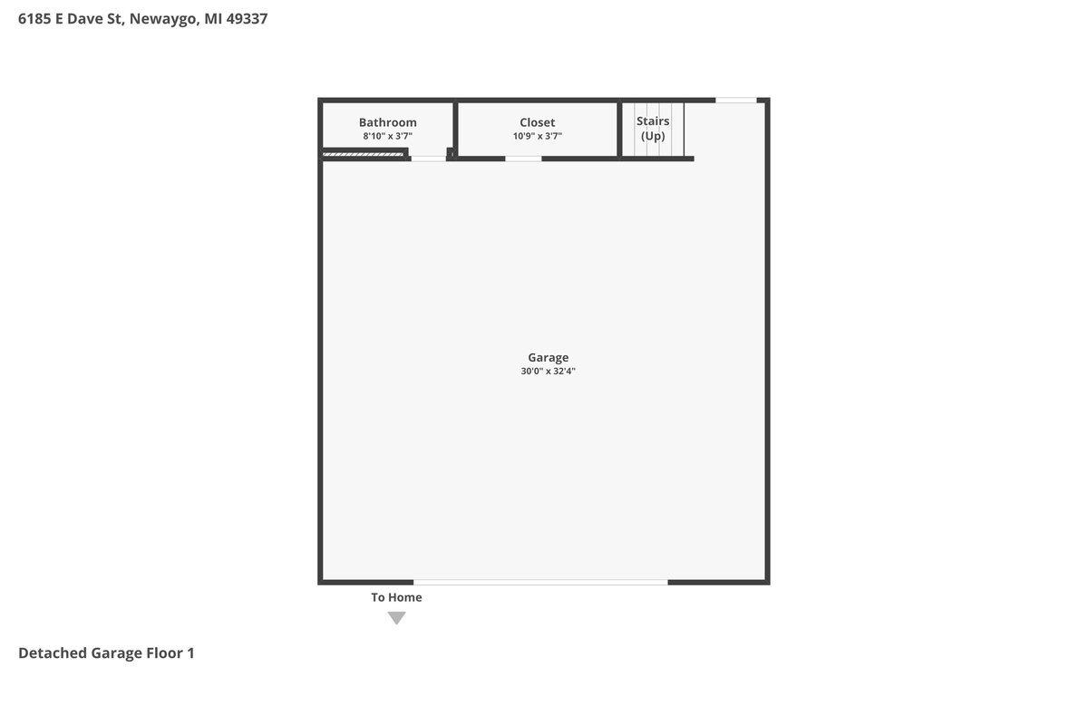 6185 E Dave Street, Newaygo, MI, 49337-8200