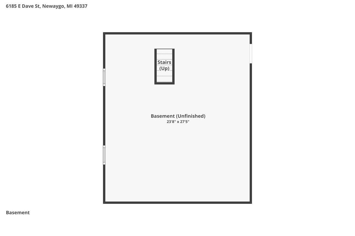 6185 E Dave Street, Newaygo, MI, 49337-8200