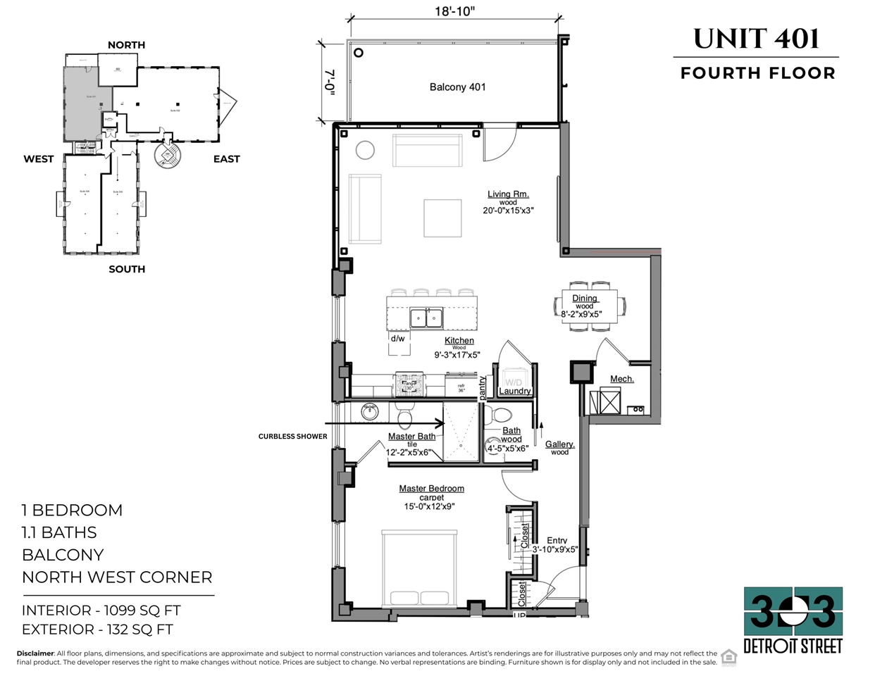 303 Detroit Street UNIT&nbsp;401, Ann Arbor, MI, 48104
