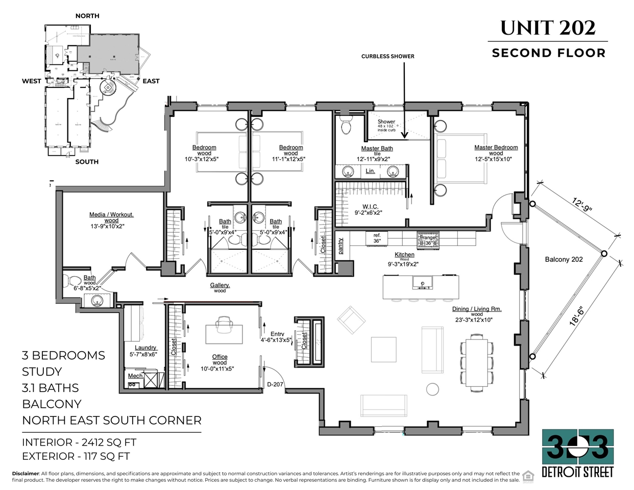 303 Detroit Street UNIT&nbsp;202, Ann Arbor, MI, 48104