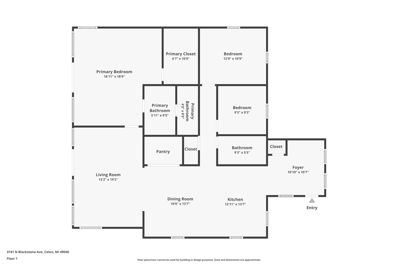 3741 N Blackstone Avenue, Colon, MI, 49040