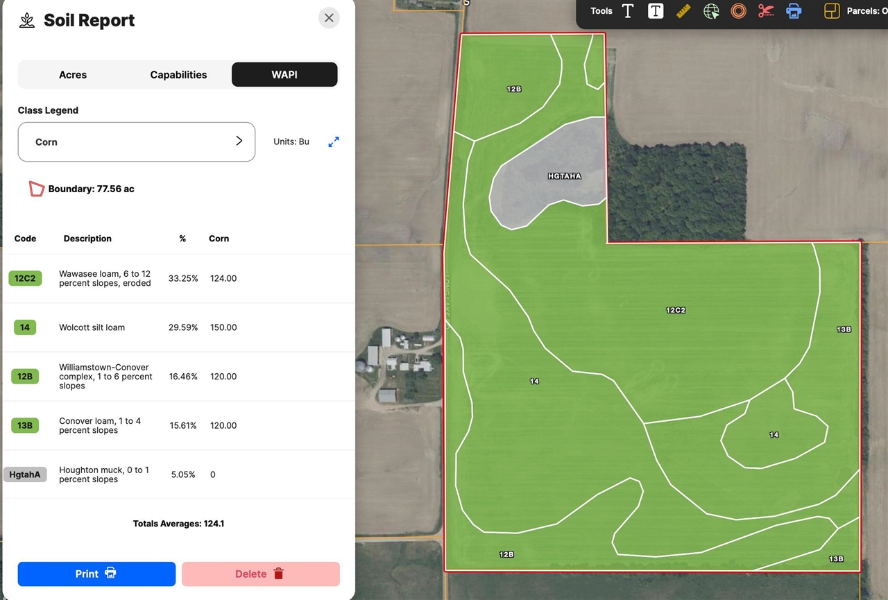 Long Lake Road, Reading, MI, 49274