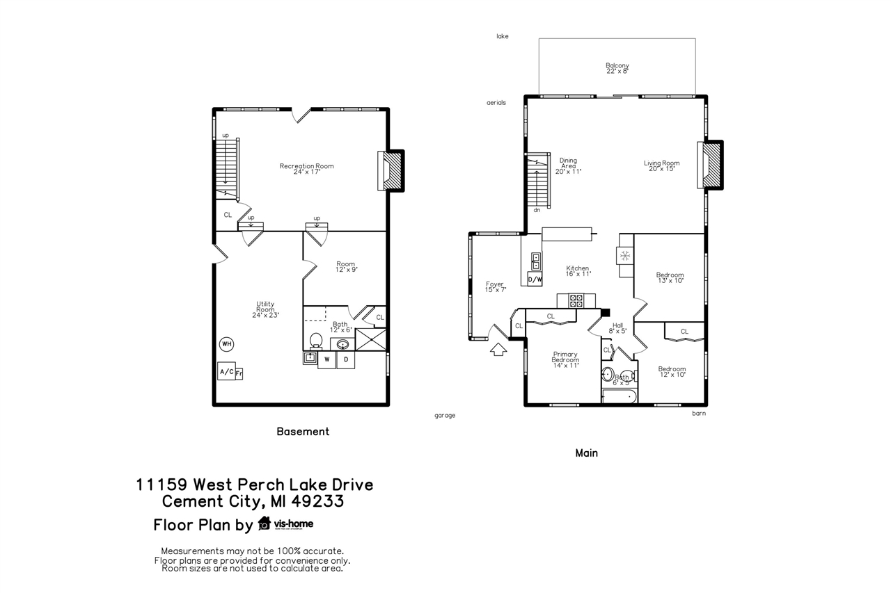 Homes for sale in Cement City, MI | 11159 W Perch Lake Dr, Cement City, MI 49233 | MLS# 70519681