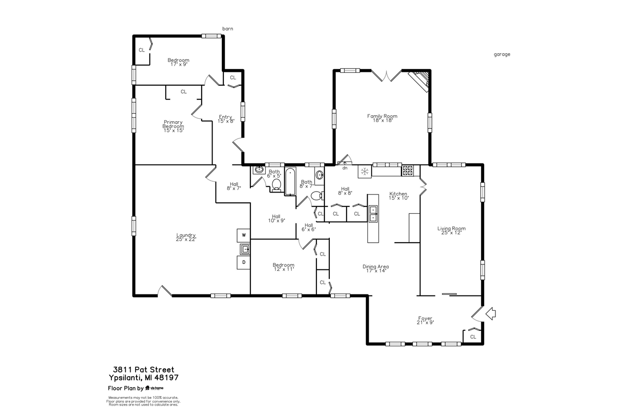 3811 Pat Street, Ypsilanti, MI, 48197-9003