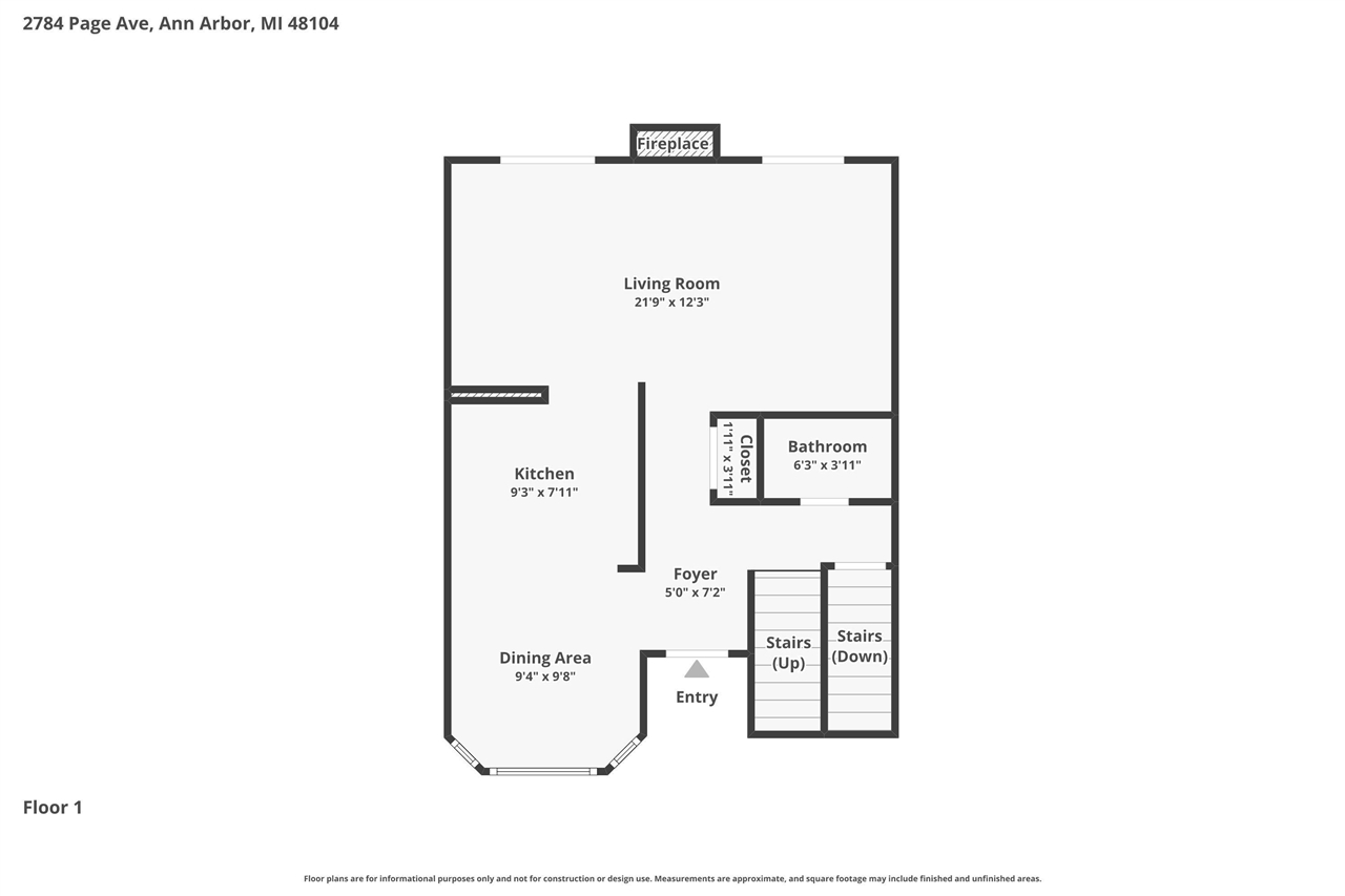 2784 Page Avenue, Ann Arbor, MI, 48104-6914