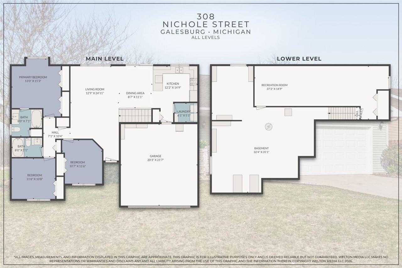 308 Nichole Street, Galesburg, MI, 49053-8774