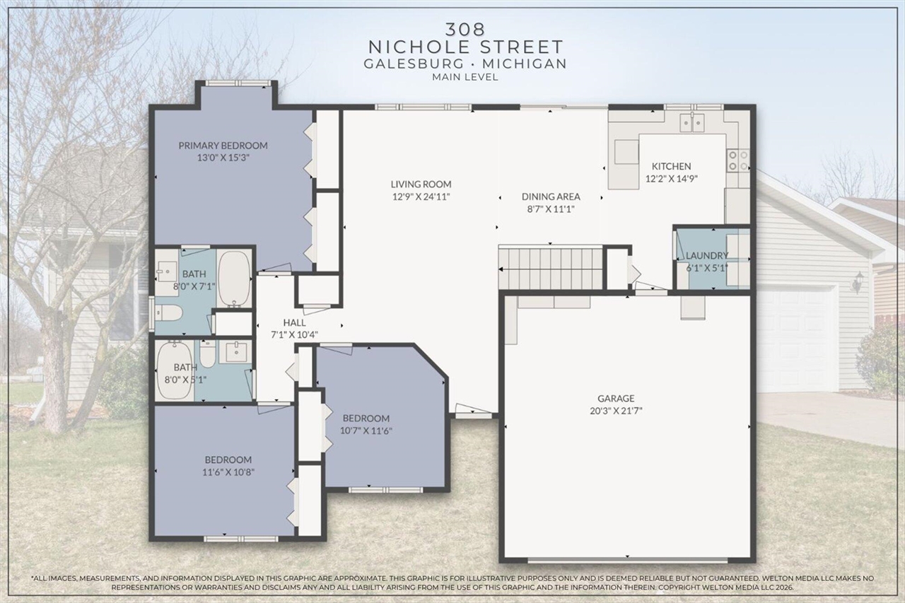 308 Nichole Street, Galesburg, MI, 49053-8774