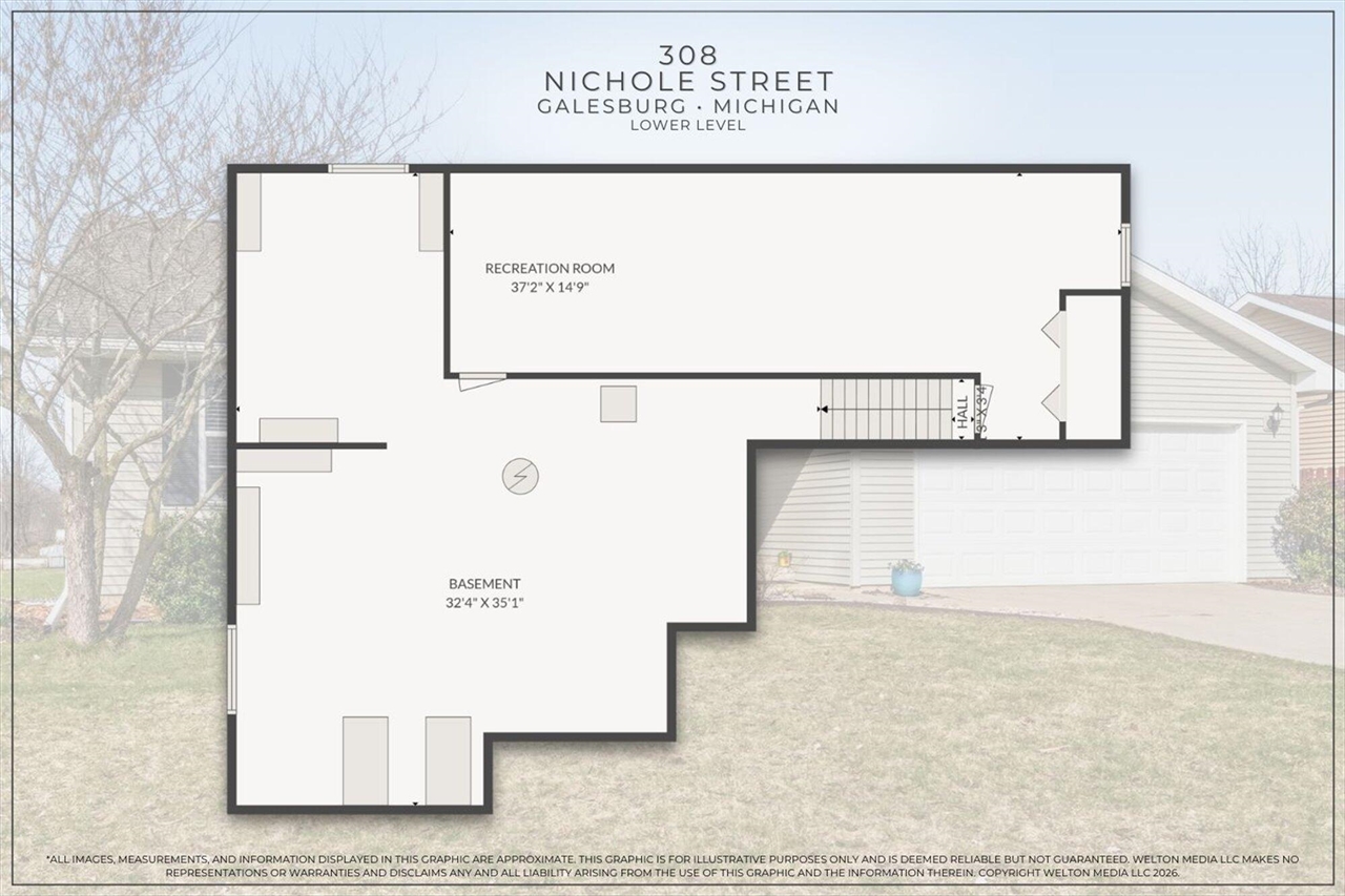 308 Nichole Street, Galesburg, MI, 49053-8774