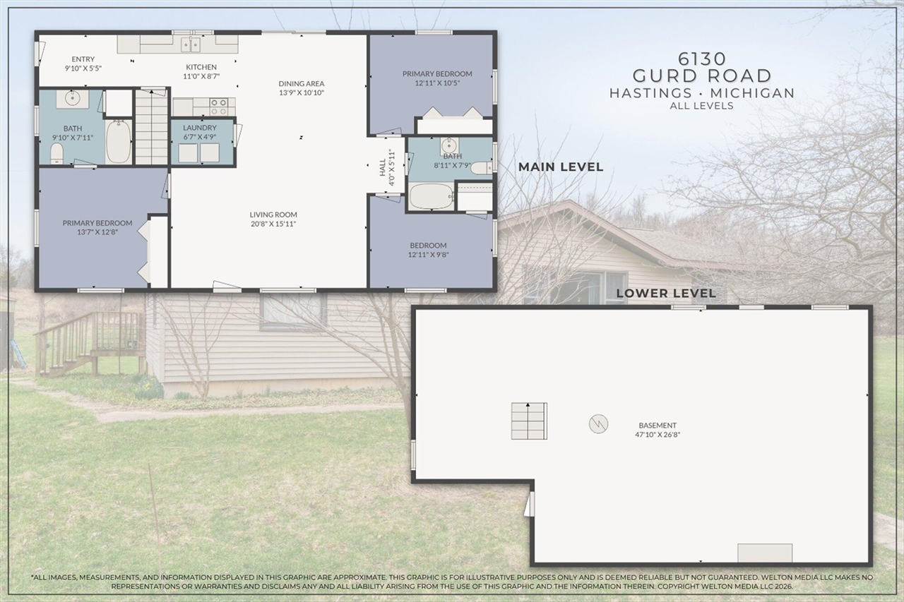 6130 Gurd Road, Hastings, MI, 49058-8634