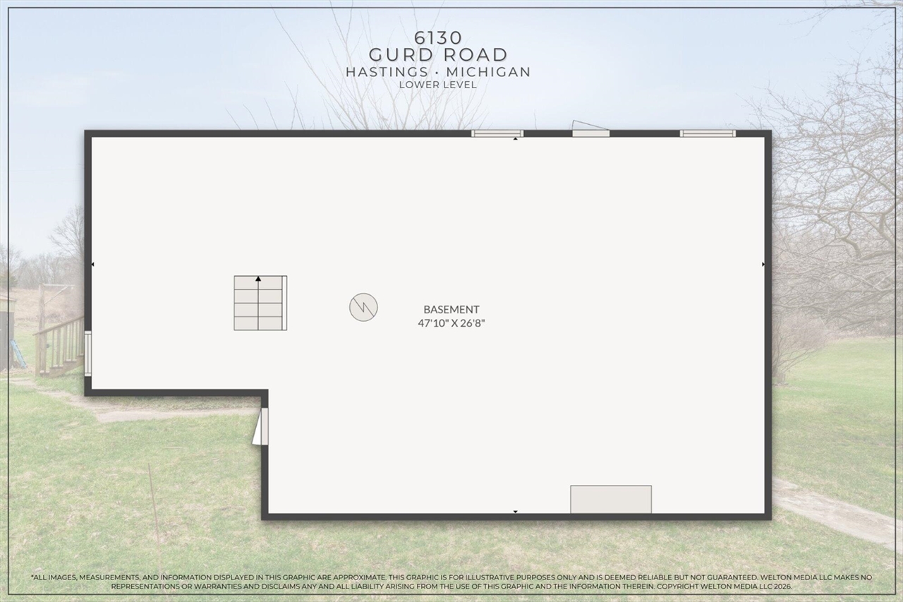 6130 Gurd Road, Hastings, MI, 49058-8634