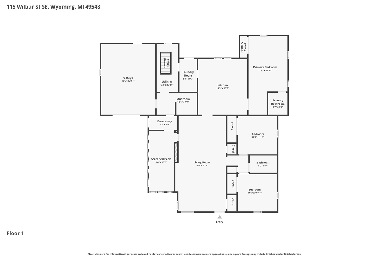 115 Wilbur Street, Grand Rapids, MI, 49548-3326