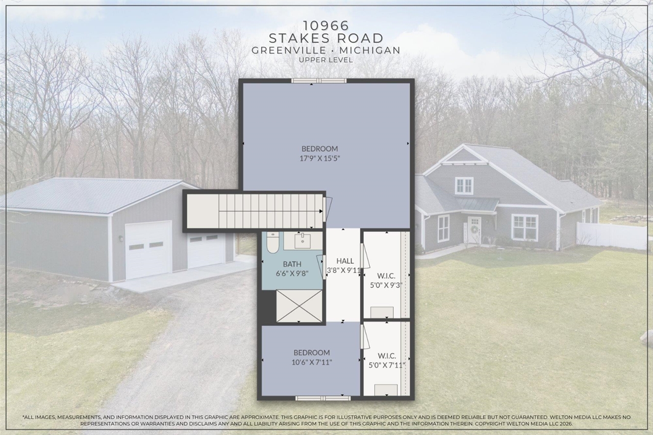 10966 S Stakes Road, Greenville, MI, 48838-9467