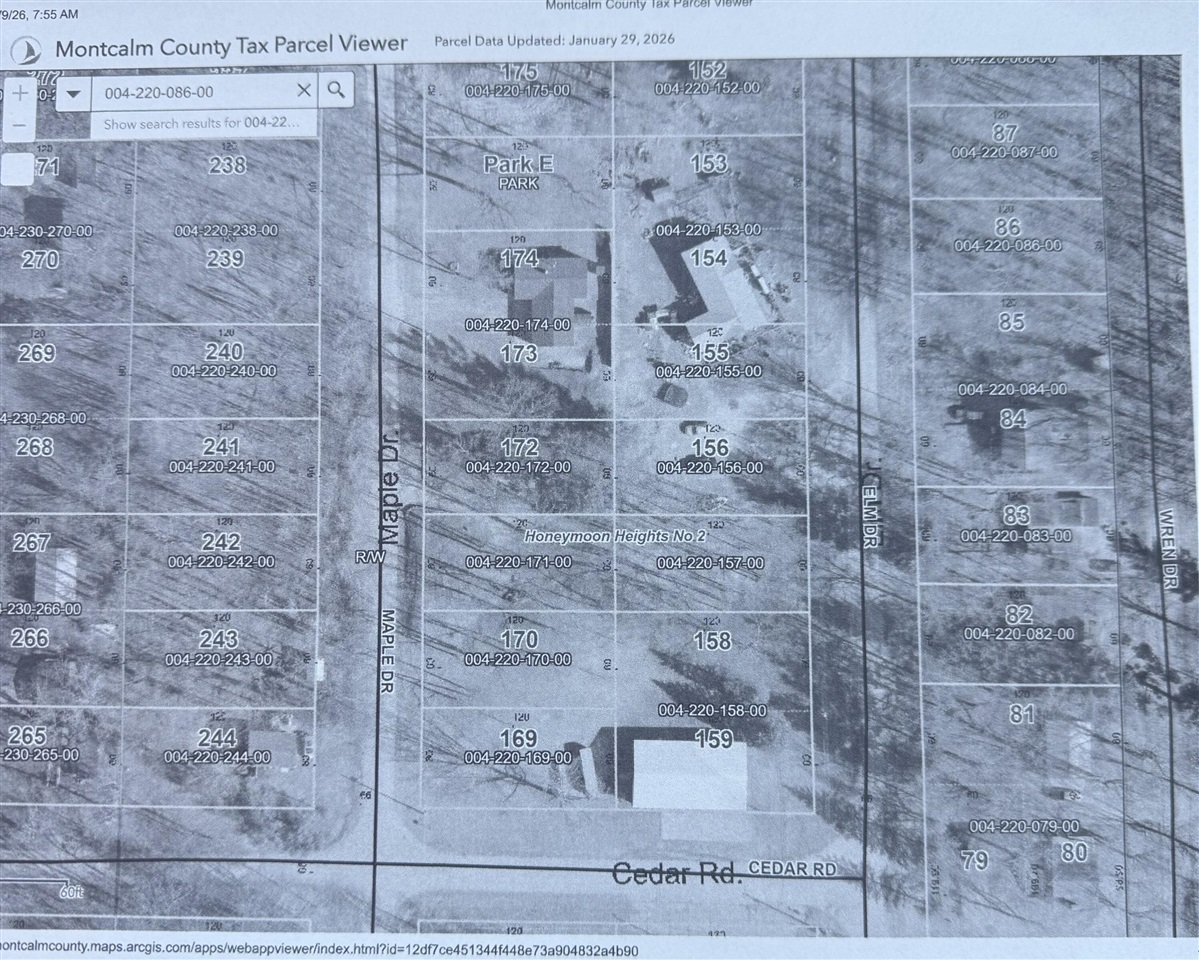 Elm Drive, Lakeview, MI, 48850-48850