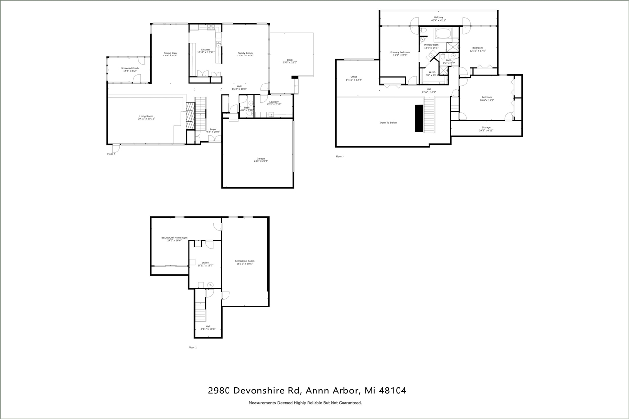 2980 Devonshire Road, Ann Arbor, MI, 48104-2860