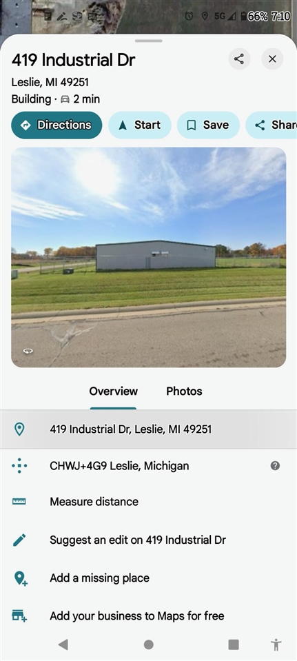 835 Rice Street, Leslie, MI, 49251