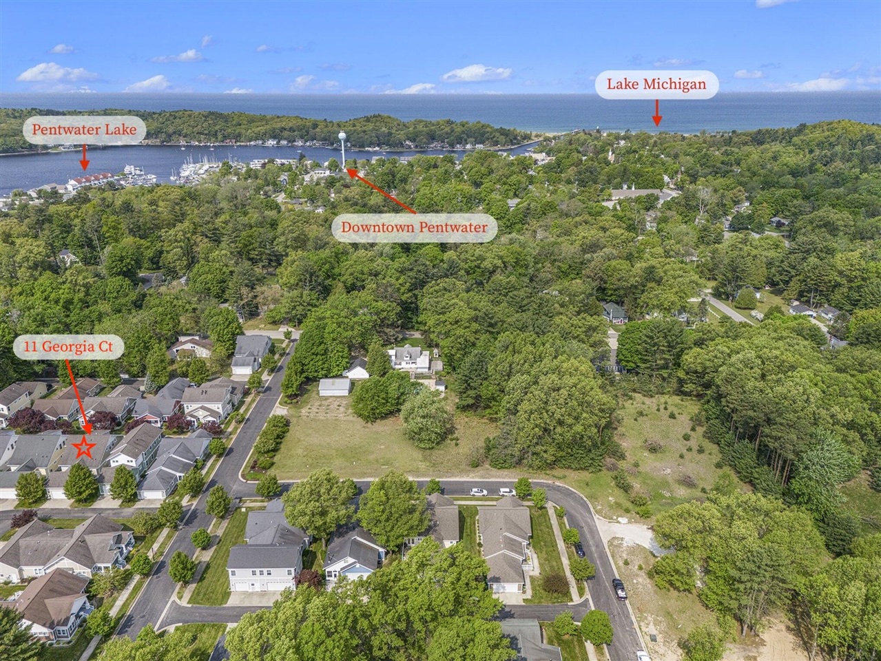 11 Georgia Court, Pentwater, MI, 49449