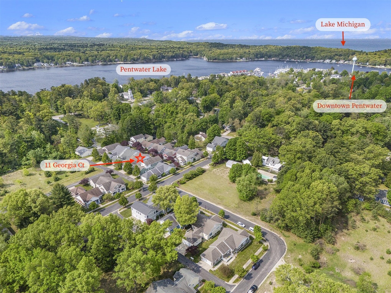 11 Georgia Court, Pentwater, MI, 49449