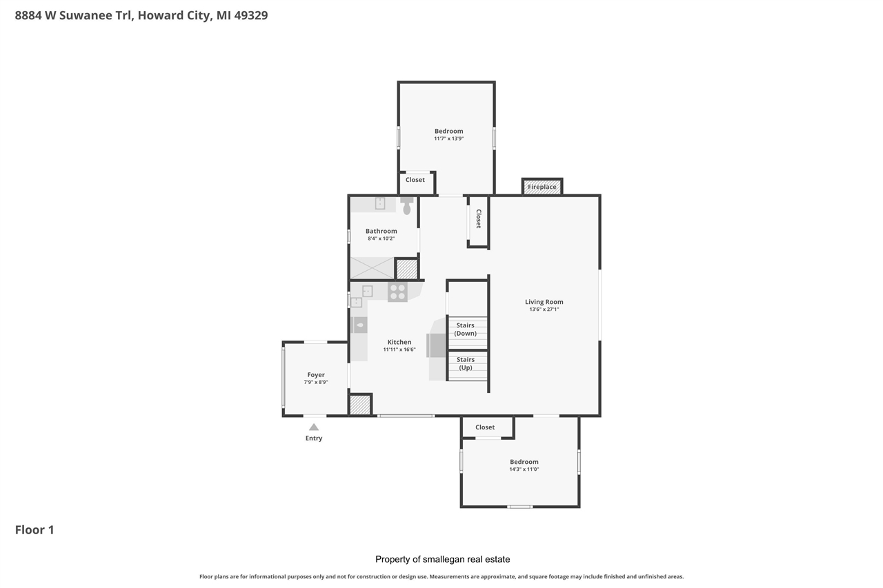 8884 Suwanee Trail, Howard City, MI, 49329