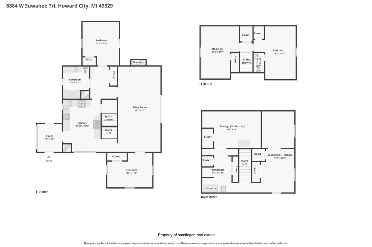 8884 Suwanee Trail, Howard City, MI, 49329