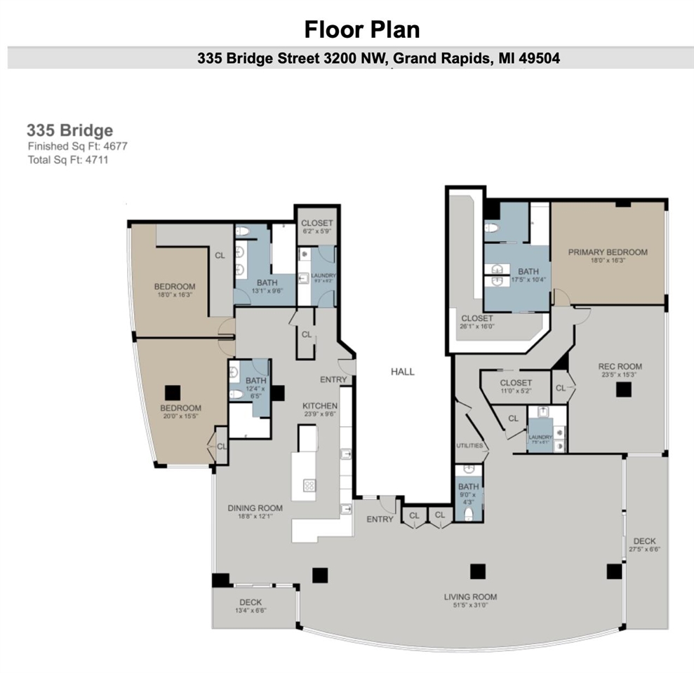 Homes for sale in Grand Rapids, MI | 335 Bridge St #3200, Grand Rapids, MI 49504 | MLS# 70524140