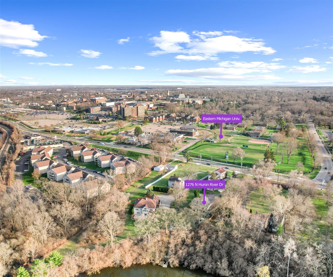 1276 N Huron River Drive, Ypsilanti, MI, 48197-2301