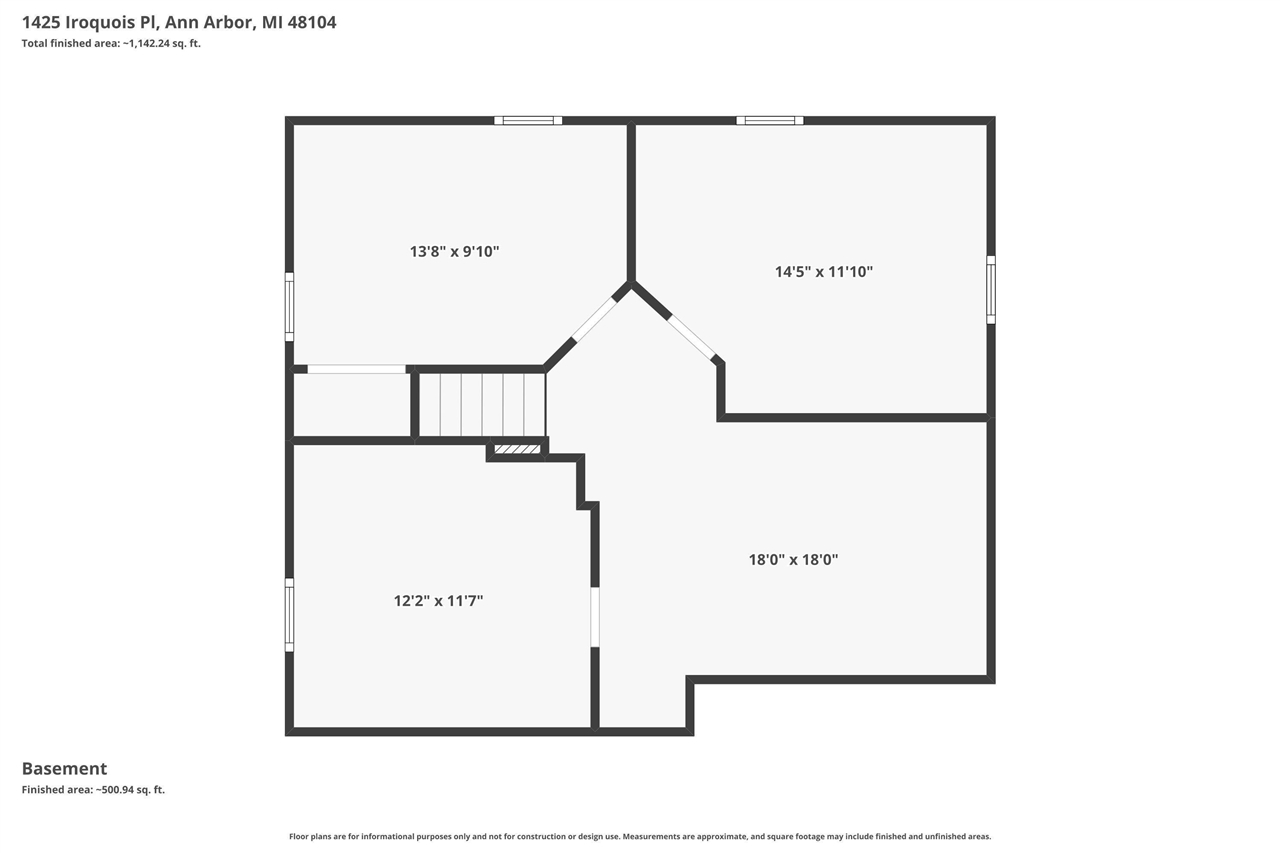 1425 Iroquois Place, Ann Arbor, MI, 48104-4637