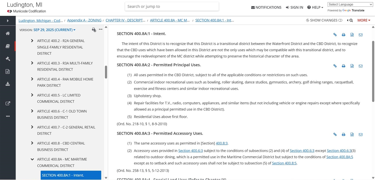 102 W Dowland Street, Ludington, MI, 49431-2045