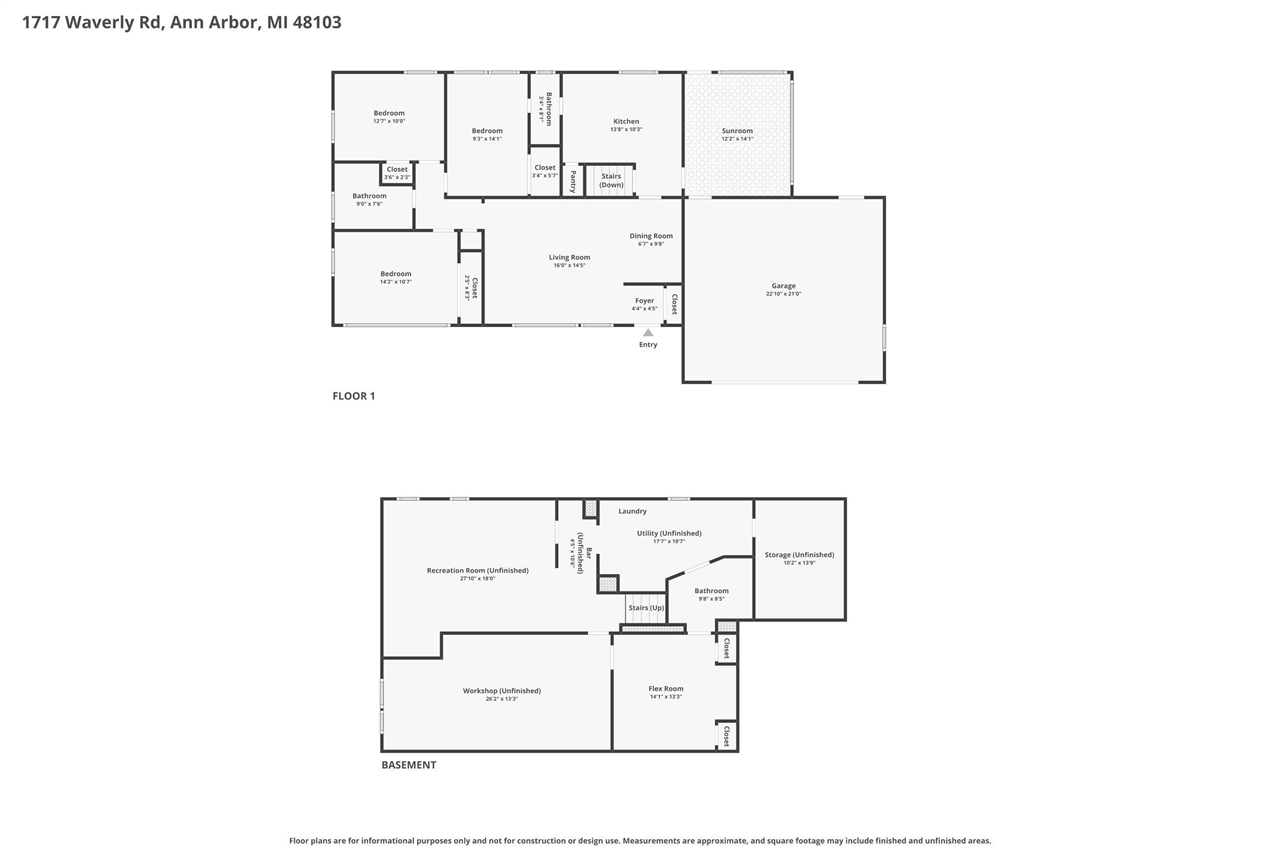 1717 Waverly Road, Ann Arbor, MI, 48103-5649