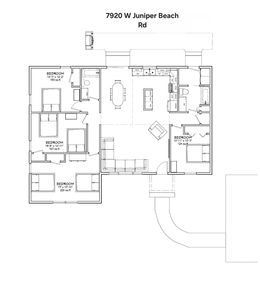 7920 W Juniper Beach Road, Mears, MI, 49436-9300